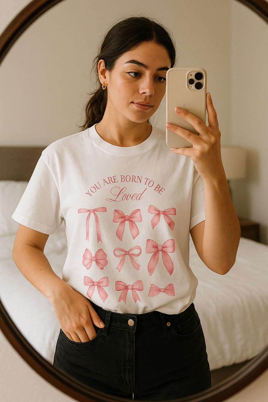 Ribbon Bows Oversized Standard T-Shirt