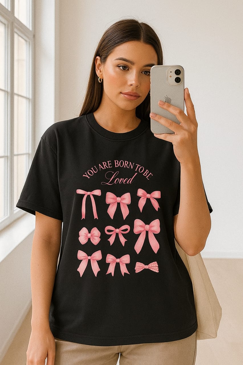 Ribbon Bows Oversized Standard T-Shirt