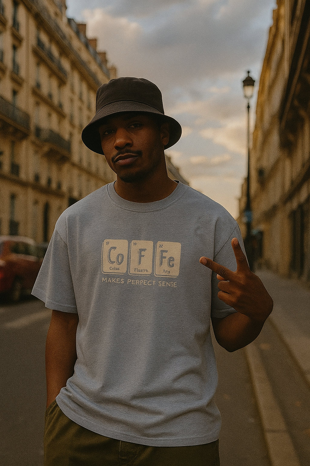 Unisex Classic Crew T-Shirt COFFEE IS LOVE